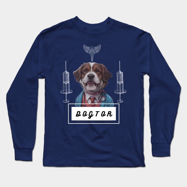 DOGTOR Long Sleeve T-Shirt by WOLVES STORE